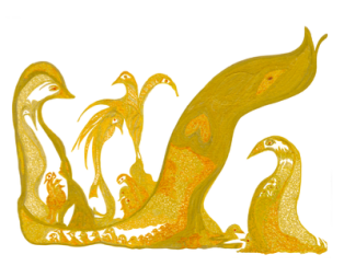 WALL ART - Those Who Rise in Gold