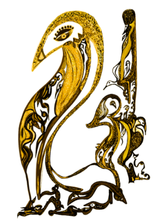 WALL ART - Twin Forms of Silent Knowing