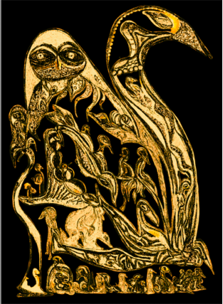 WALL ART - She Who Sees in Darkness